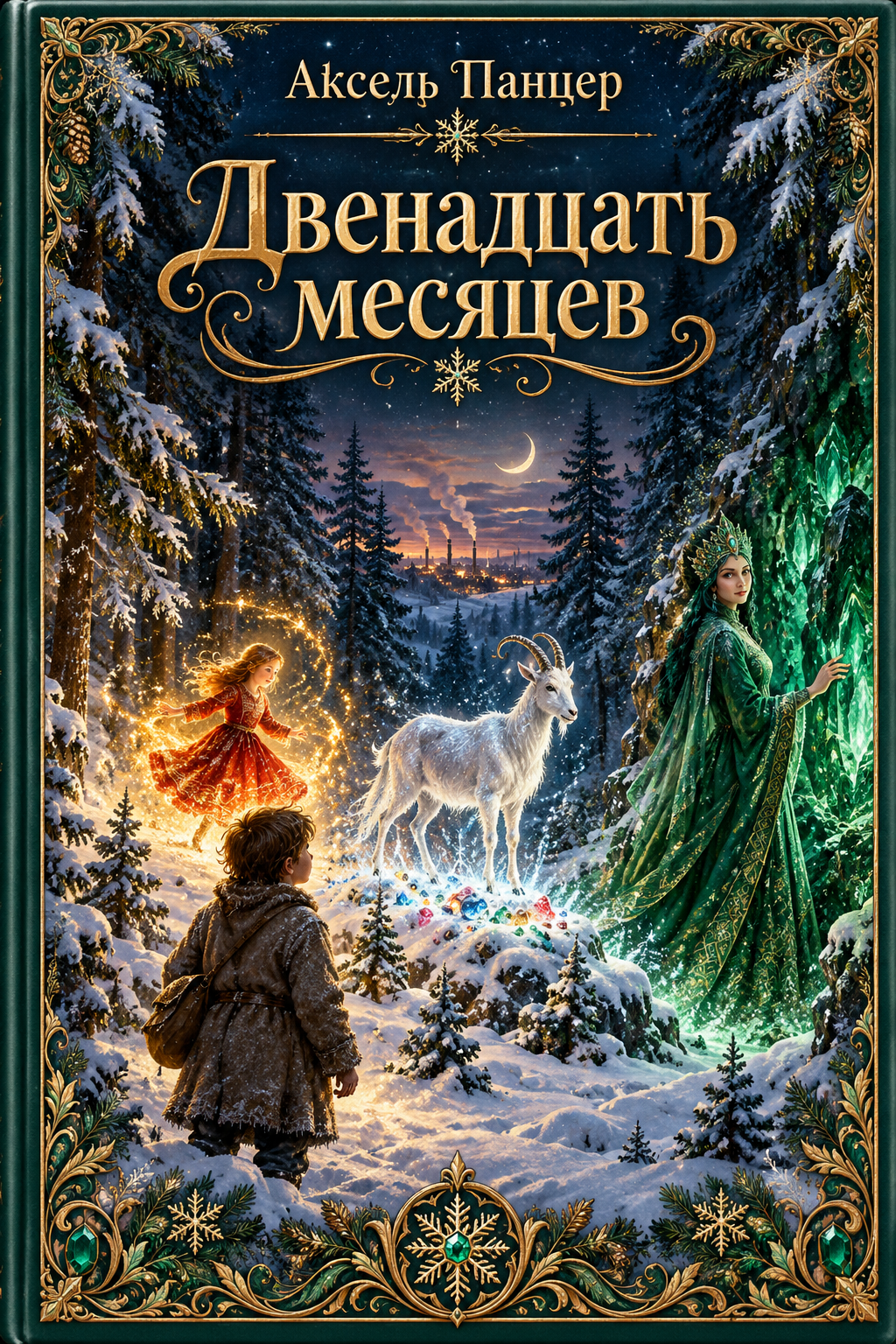 Обложка книги «Двенадцать месяцев»